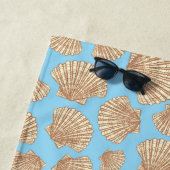  stijl Seashell Patroon Strandlaken (In situ)
