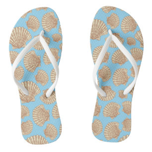  stijl Seashell Patroon Teenslippers