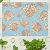  stijl Seashell Patroon Theedoek (Gevouwen)