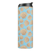  stijl Seashell Patroon Thermosbeker (Gedraaid links)