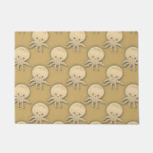  stijl Sepia Baby Octopus Deurmat (Voorkant)