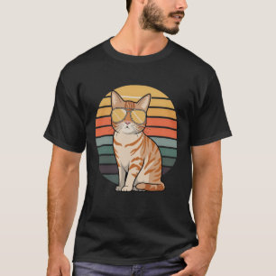  stijl Sinaasappel Tabby Cat Lover Kitten Tabby T-shirt