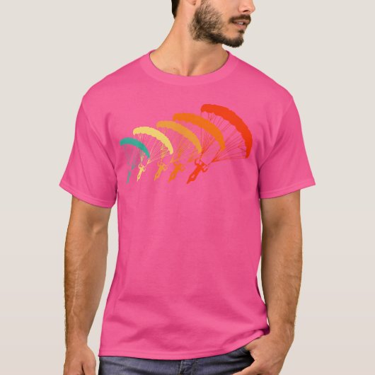 stijl skydiving t-shirt (Voorkant)