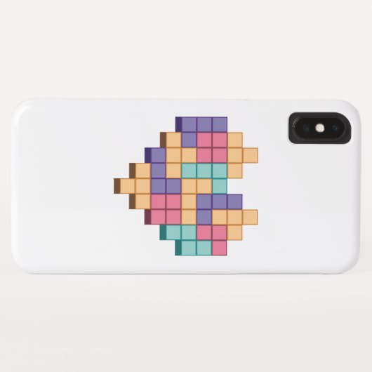 Stijl spelhartritme blokkeren Case-Mate iPhone case (Achterkant (horizontaal))