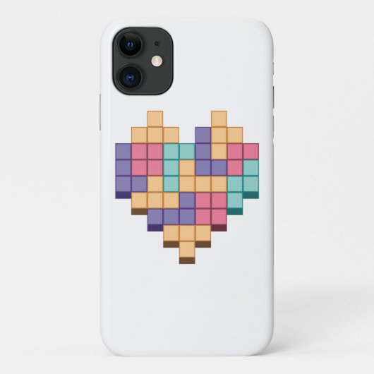 Stijl spelhartritme blokkeren Case-Mate iPhone case (Achterkant)