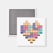 Stijl spelhartritme blokkeren magneet (Voorkant / Achterkant)