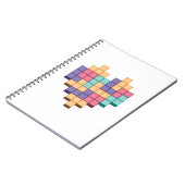 Stijl spelhartritme blokkeren notitieboek (Linkerzijde)