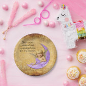  Stijl Spiritueel Lavender Angel-Bord Papieren Bordje (Feest)