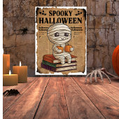  stijl Spooky Halloween krant Mummy Poster