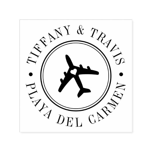 Stijl stempel van het vliegveld Heart Destination  (Design)