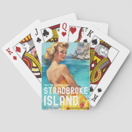  stijl Stradbroke Island Travel Poker Cards Pokerkaarten