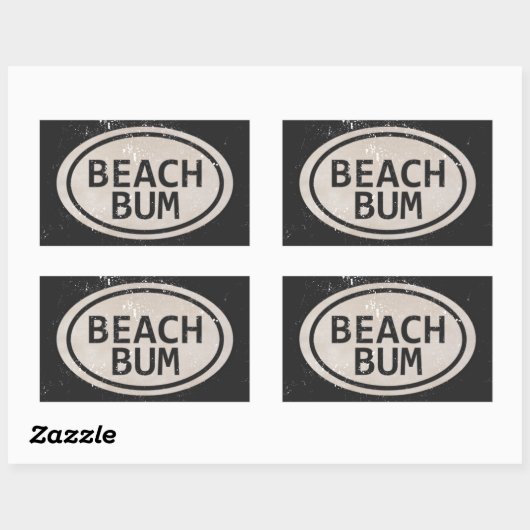  stijl strand bum strand Label Stickers (Vel)
