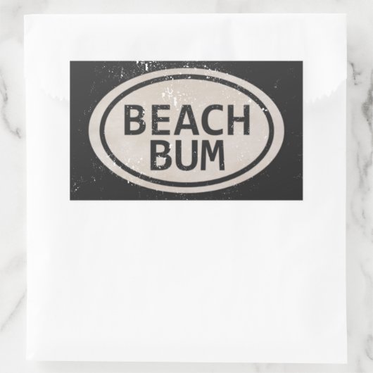  stijl strand bum strand Label Stickers (Tas)