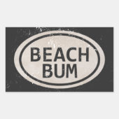  stijl strand bum strand Label Stickers (Voorkant)
