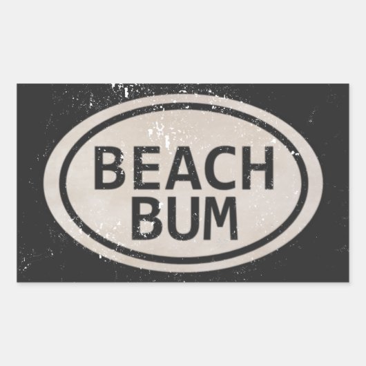  stijl strand bum strand Label Stickers (Voorkant)