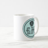  stijl strand Cape May NJ Label Mok (Voorkant rechts)