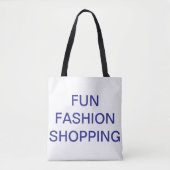 Stijl Sugar Fun Mode Shopping Tote Bag (Voorkant)