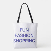 Stijl Sugar Fun Mode Shopping Tote Bag (Achterkant)
