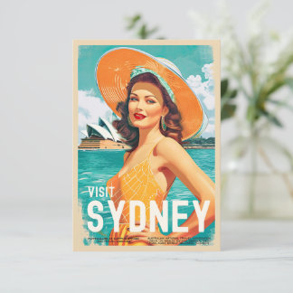  stijl Sydney Travel Kaart