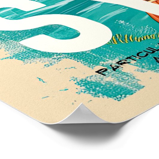  stijl Sydney Travel Poster (Hoek)