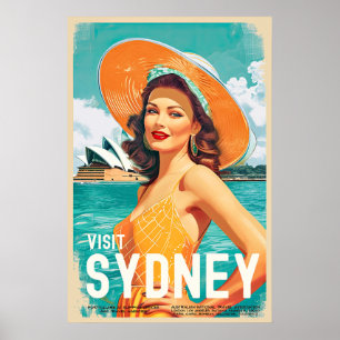 stijl Sydney Travel Poster