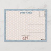 stijl teddybeer Dank u Briefkaart (Achterkant)