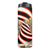 Stijl: Thermische Tumbler Laat uw cup zo uniek zij Thermosbeker (Voorkant)