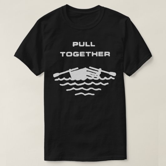  Stijl Trek samen Vaargeschenk T-shirt (Design voorkant)