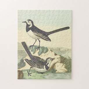 stijl, twee vogelpuitje legpuzzel