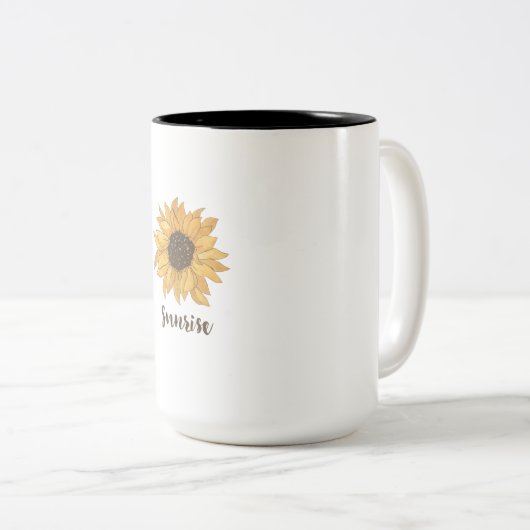 Stijl: Two-Tone Mok Voeg een pop van kleur aan uw (Voorkant rechts)