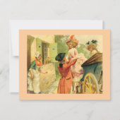 stijl Uitnodiging Kaart 18e eeuw (Voorkant)