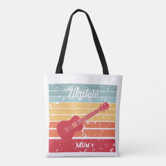 stijl Ukulele canvas tas (Achterkant)