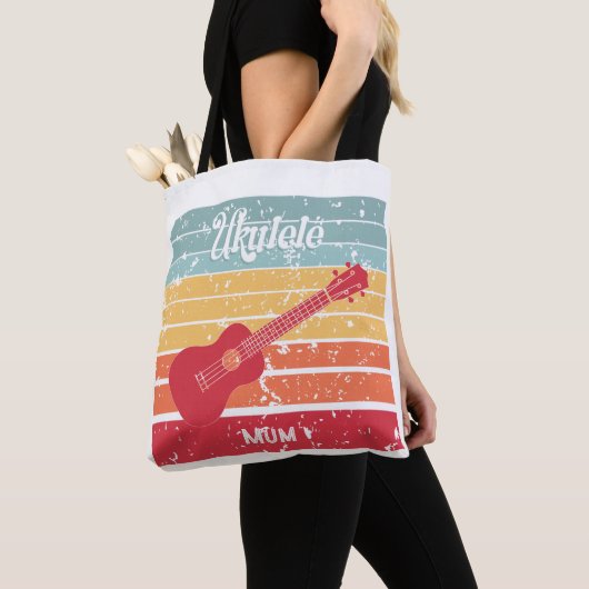 stijl Ukulele canvas tas (Dichtbij)