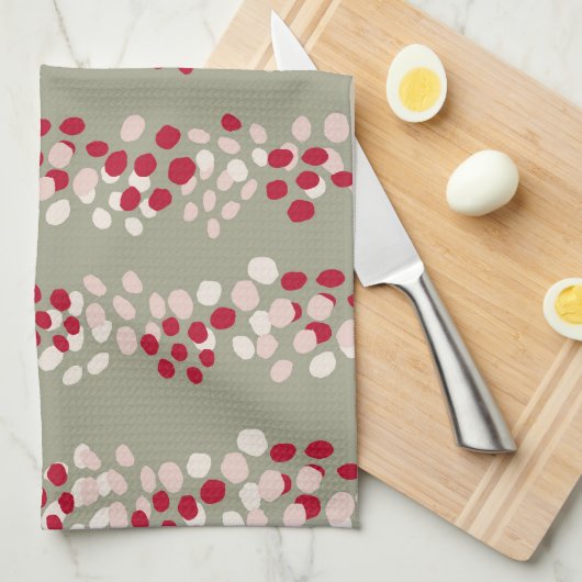  stijl vakantie gastvrouw cadeau theedoek (Quarter Fold)