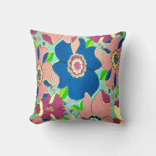 Stijl van 1970 kussen