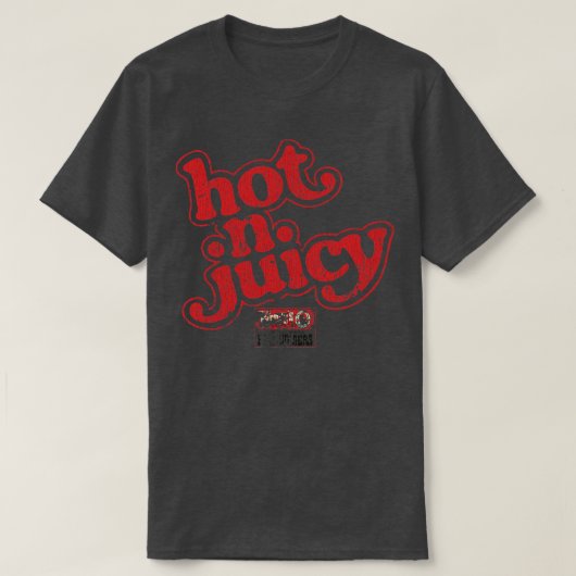 Stijl van 70 seconden HotNJuicy 1977 T-shirt (Design voorkant)