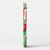 Stijl van 80, helder, neon, mooi, psychedelisch Case-Mate iPhone case (Achterkant / Links)