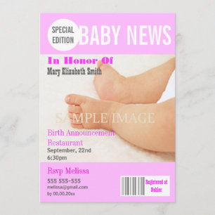 stijl van baby magazijnmagazijn PERSONALIZE Kaart