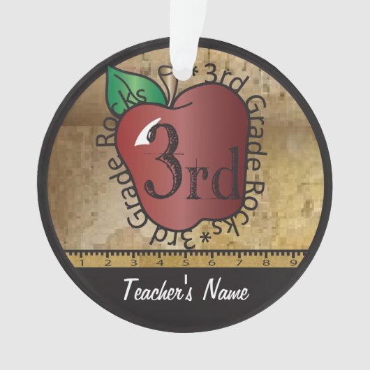 stijl van de 3e klas van de leraar ornament (voorkant)