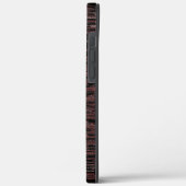 Stijl van de bruine mozaïek met ruwe achtergrond Case-Mate iPhone case (Achterkant / Links)