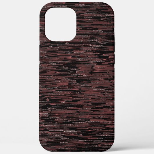 Stijl van de bruine mozaïek met ruwe achtergrond Case-Mate iPhone case (Achterkant)
