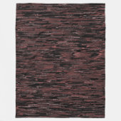 Stijl van de bruine mozaïek met ruwe achtergrond fleece deken (Voorkant)