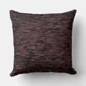 Stijl van de bruine mozaïek met ruwe achtergrond kussen (Achterkant)