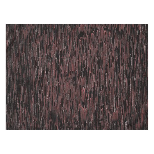 Stijl van de bruine mozaïek met ruwe achtergrond tafelkleed (Voorkant (Horizontaal))