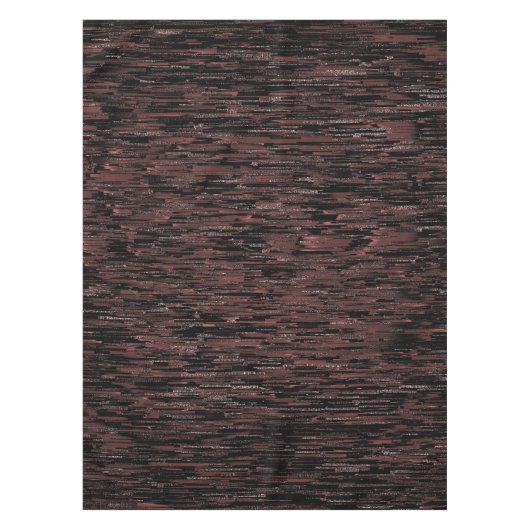 Stijl van de bruine mozaïek met ruwe achtergrond tafelkleed (Voorkant)