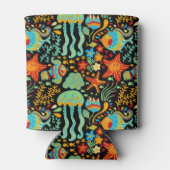 Stijl van de Cartoon Aquatic Life Blikjeskoeler (Achterkant)