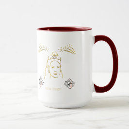 stijl van de huwelijksceremonie mok