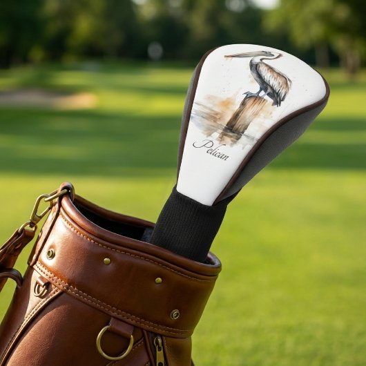 Stijl van de Pelikaan Golfheadcover