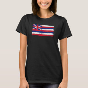 stijl van de vlaggenstaat Hawaii T-shirt