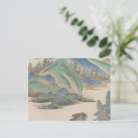 Stijl van diverse oude meesters | Landschap Briefkaart (Staand voorkant)